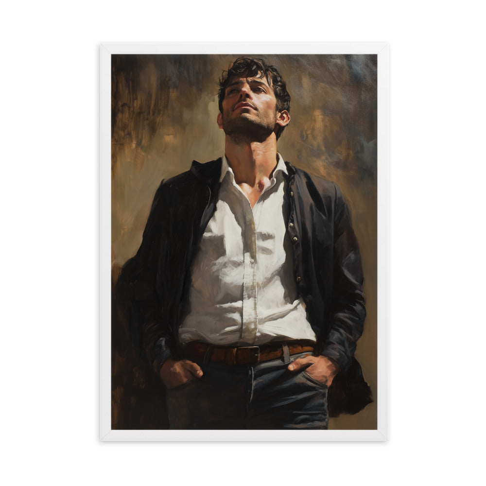 Sebastien Framed matte paper poster