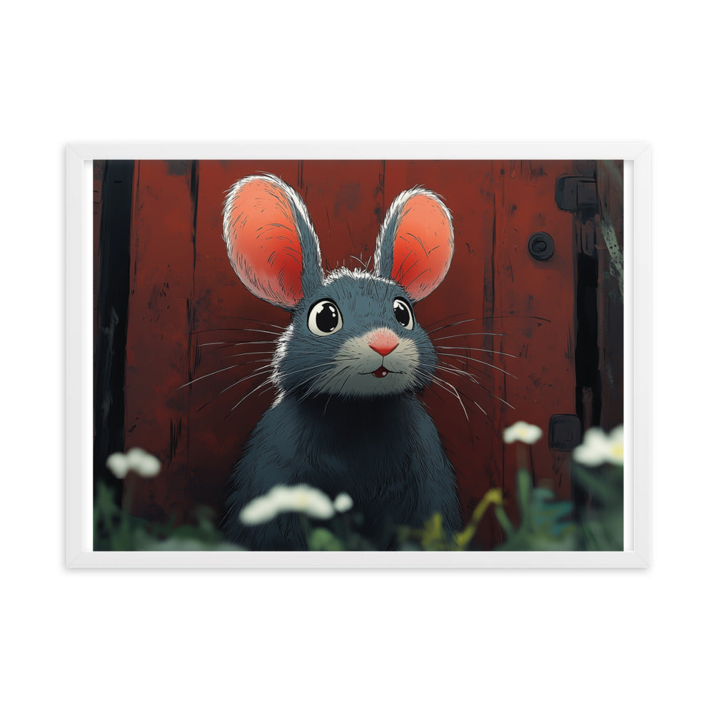 Mouse Framed matte paper poster