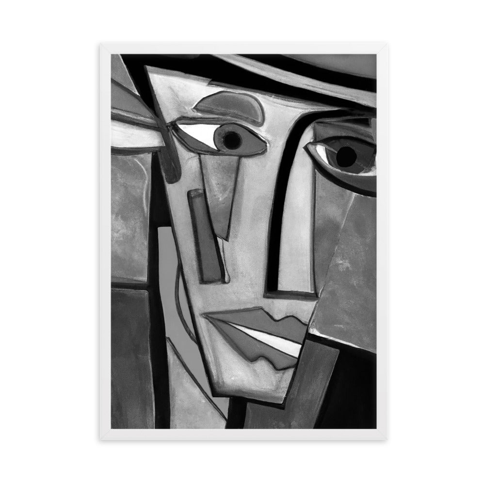 Jazzman Framed matte paper poster