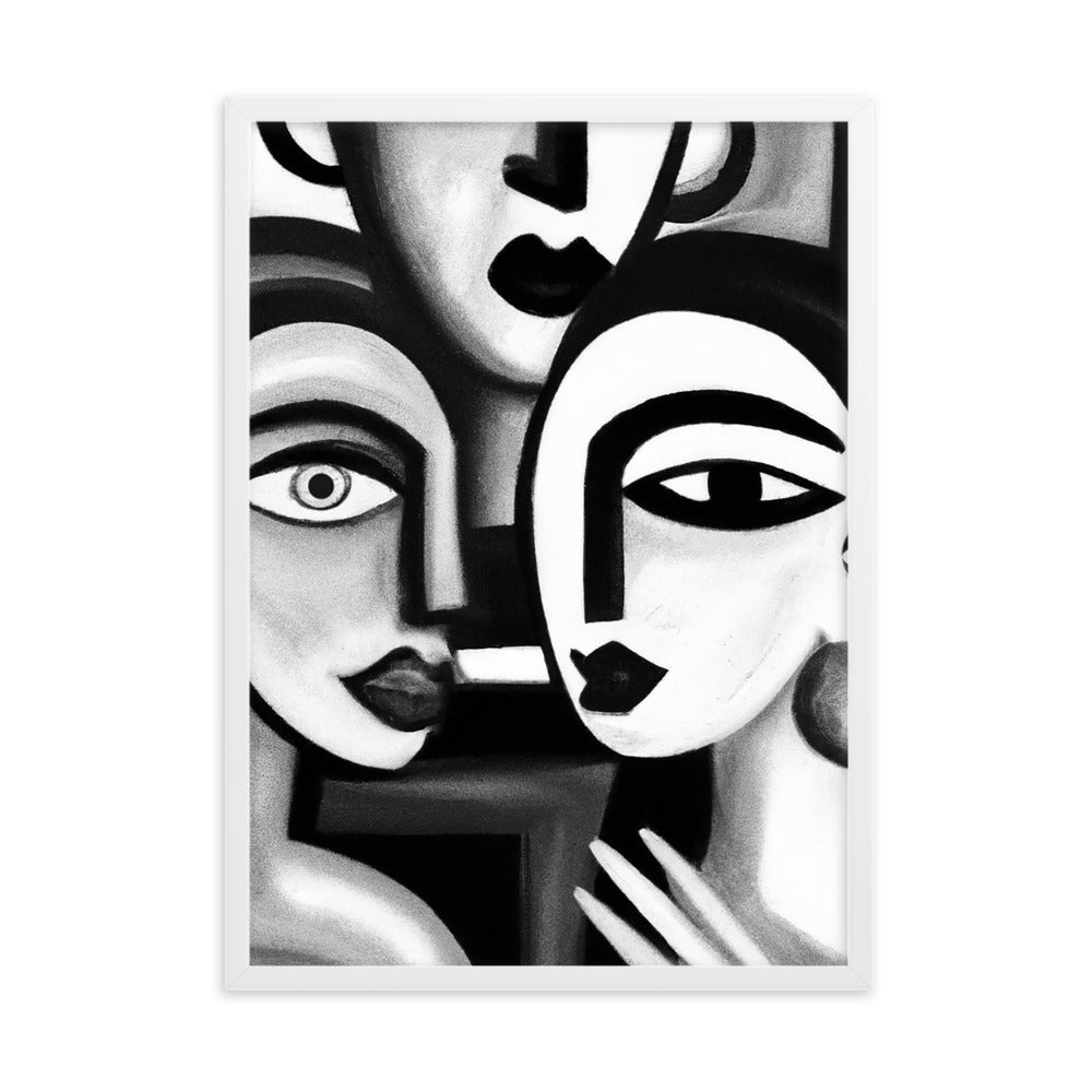 Picasso Framed matte paper poster