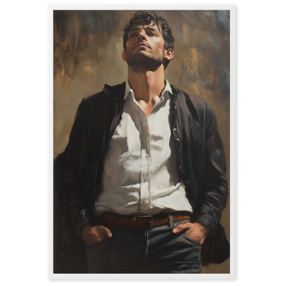 Sebastien Framed matte paper poster