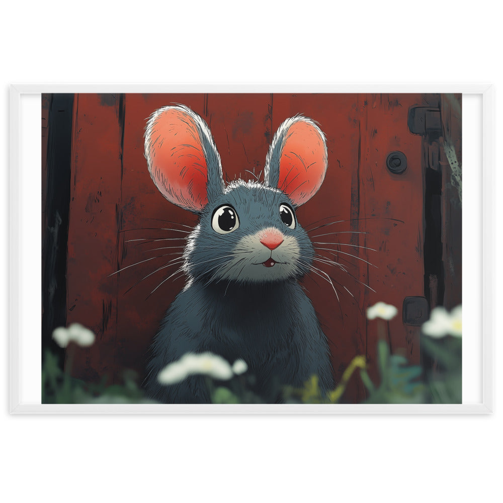 Mouse Framed matte paper poster