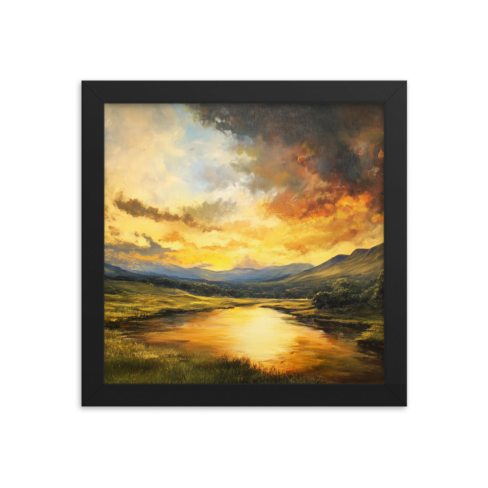 Untitled Landscape 1 framed poster