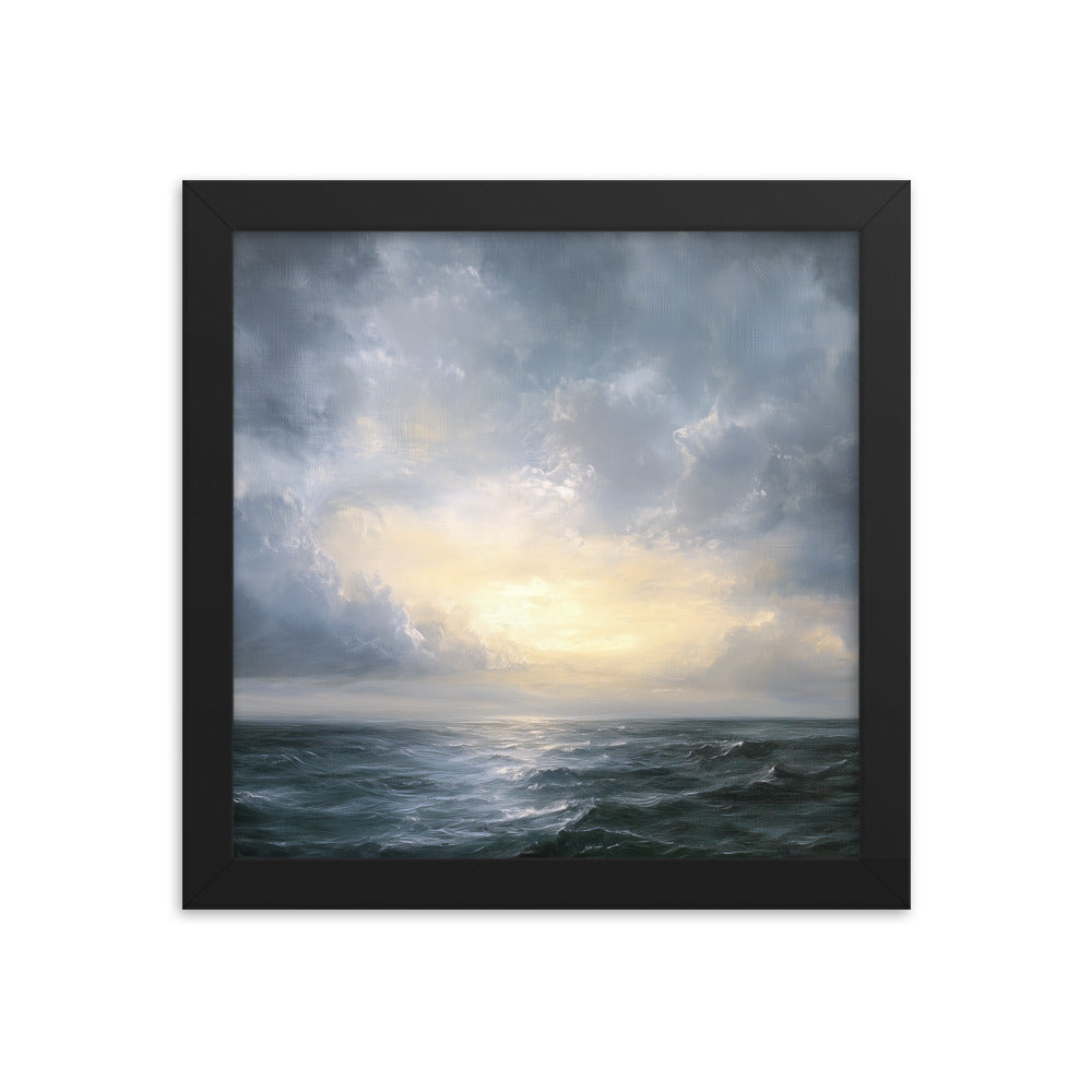 Untitled Seascape 1 Framed poster