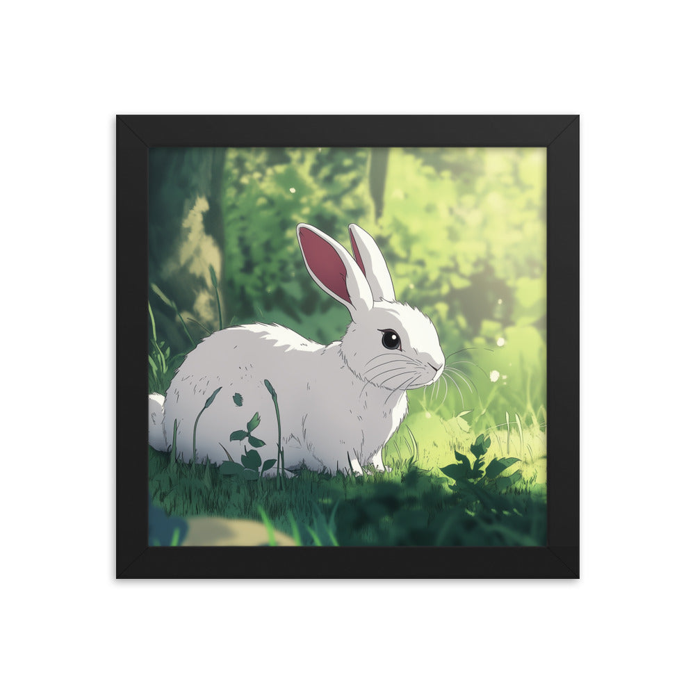 Rabbit Framed poster