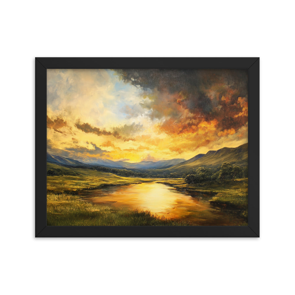 Untitled Landscape 1 framed poster