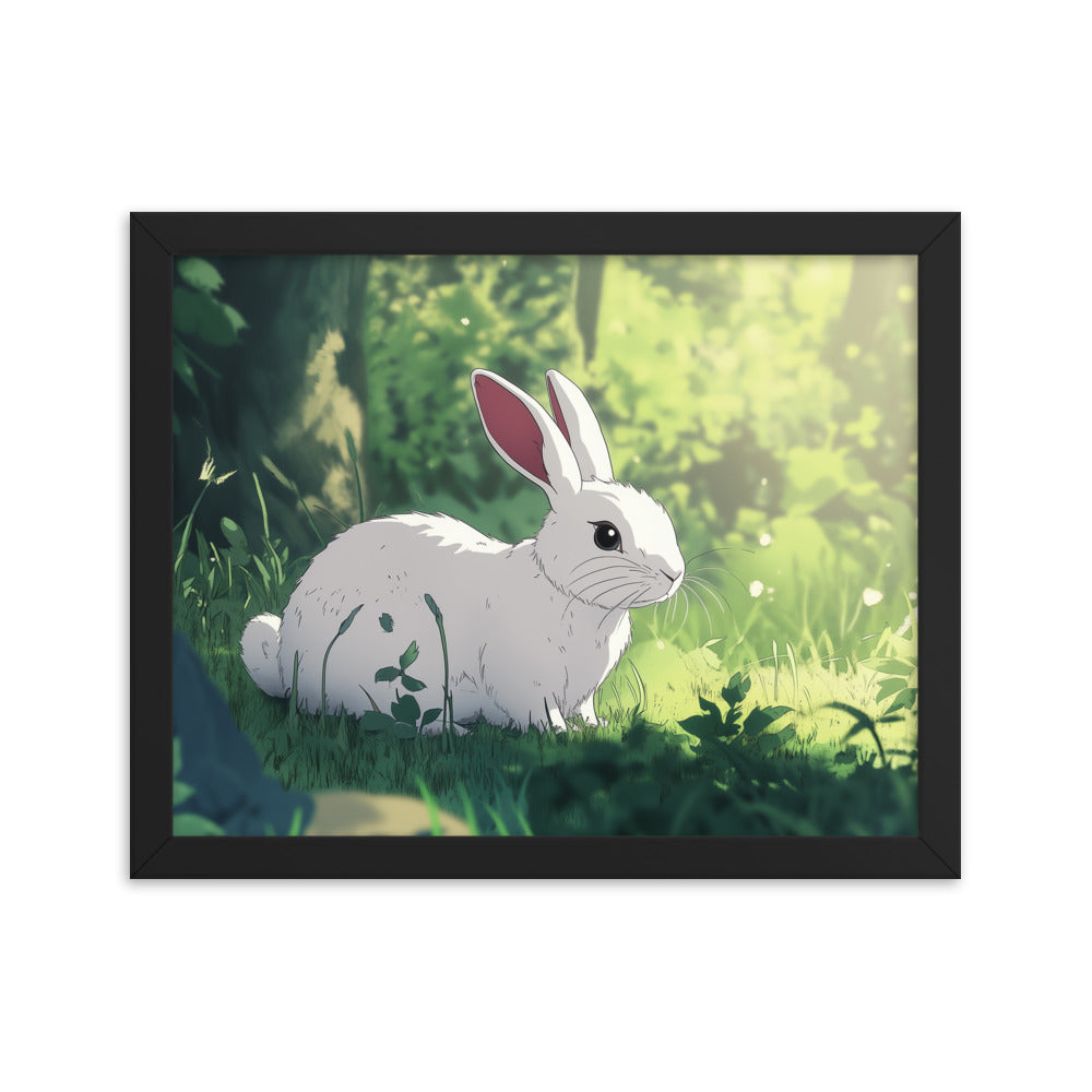 Rabbit Framed poster