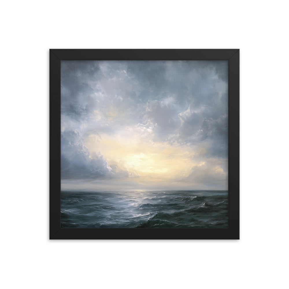 Untitled Seascape 1 Framed poster