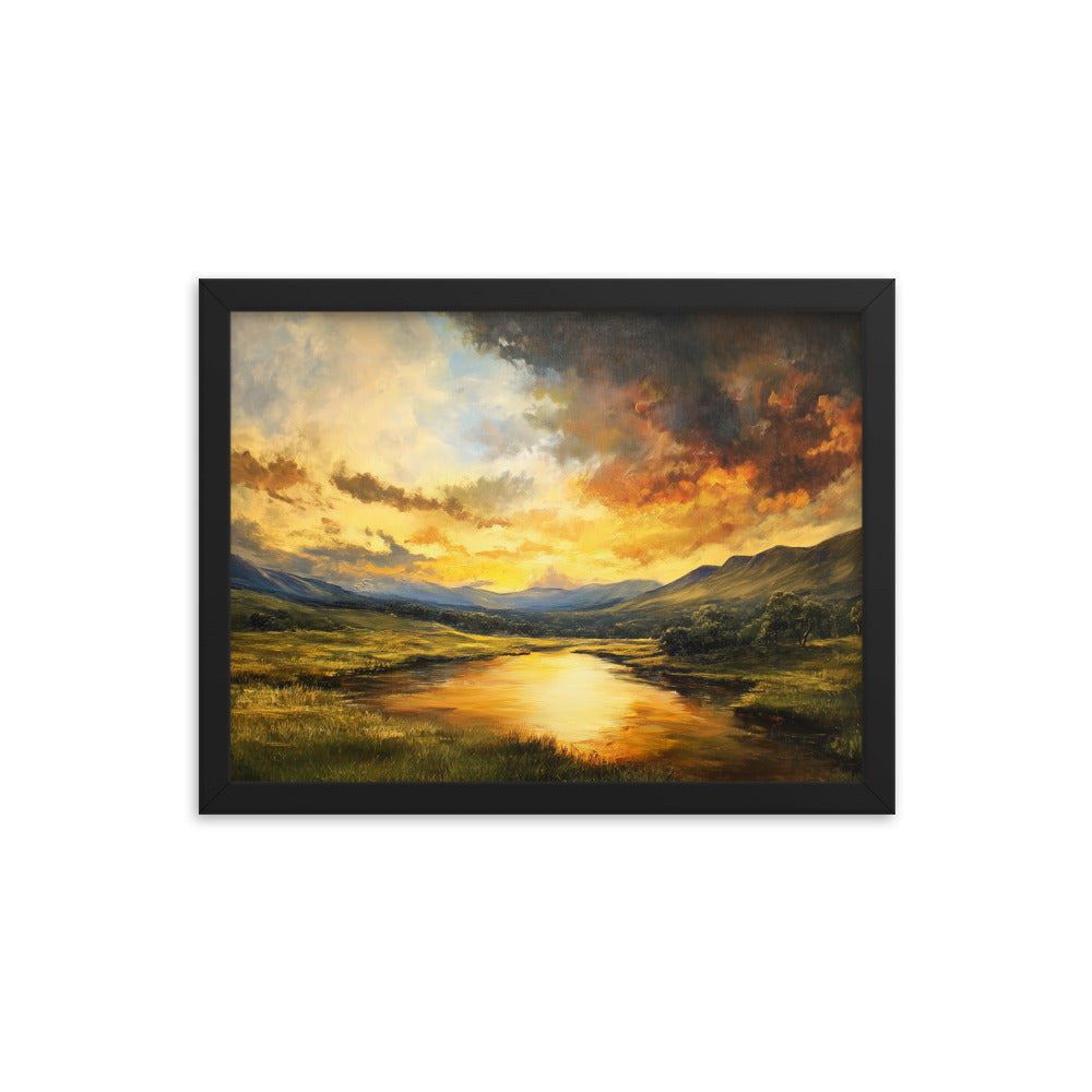 Untitled Landscape 1 framed poster