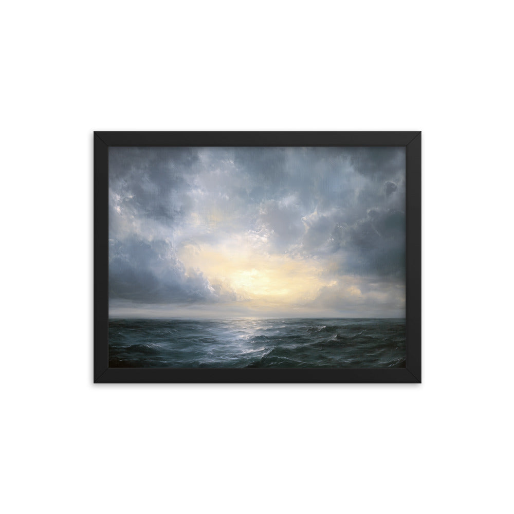 Untitled Seascape 1 Framed poster