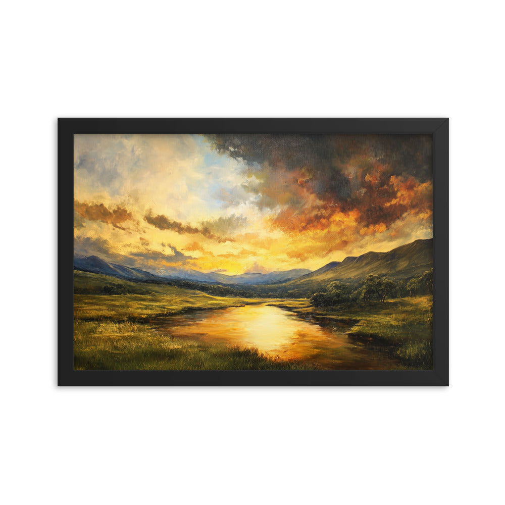 Untitled Landscape 1 framed poster