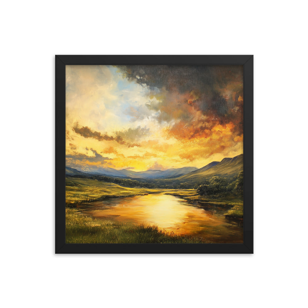 Untitled Landscape 1 framed poster