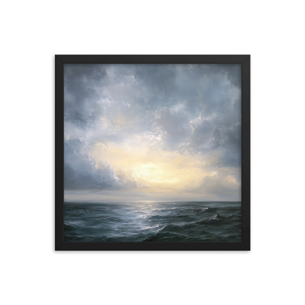 Untitled Seascape 1 Framed poster