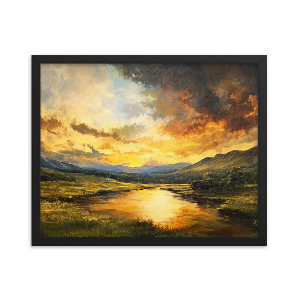 Untitled Landscape 1 framed poster