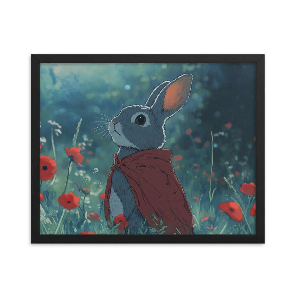 Rabbit 2 Framed poster