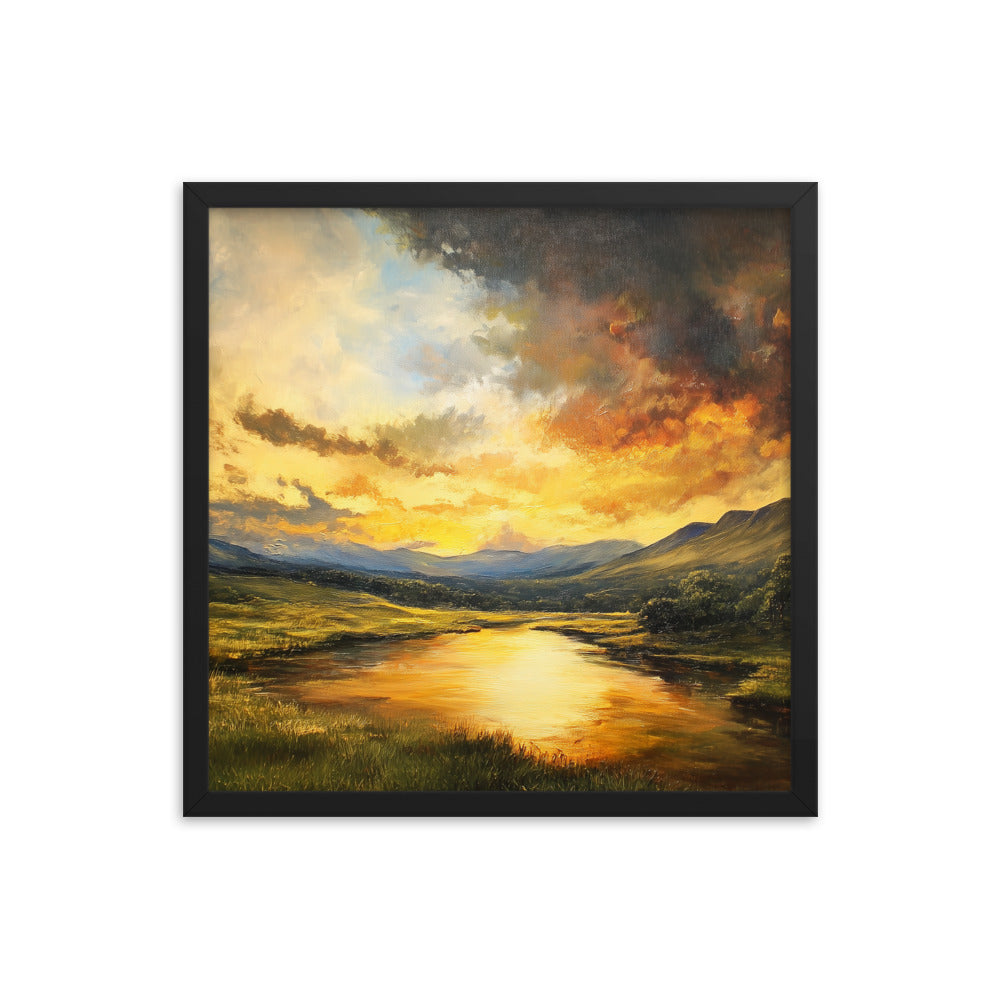 Untitled Landscape 1 framed poster