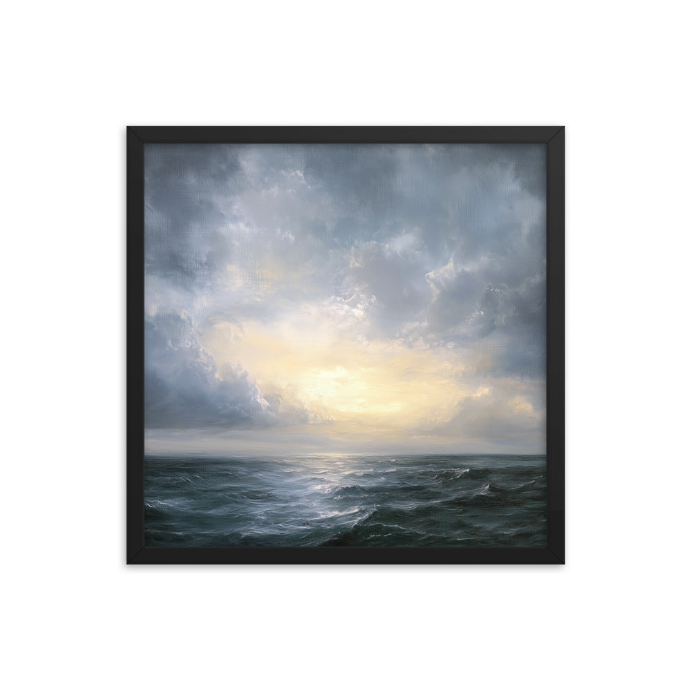 Untitled Seascape 1 Framed poster