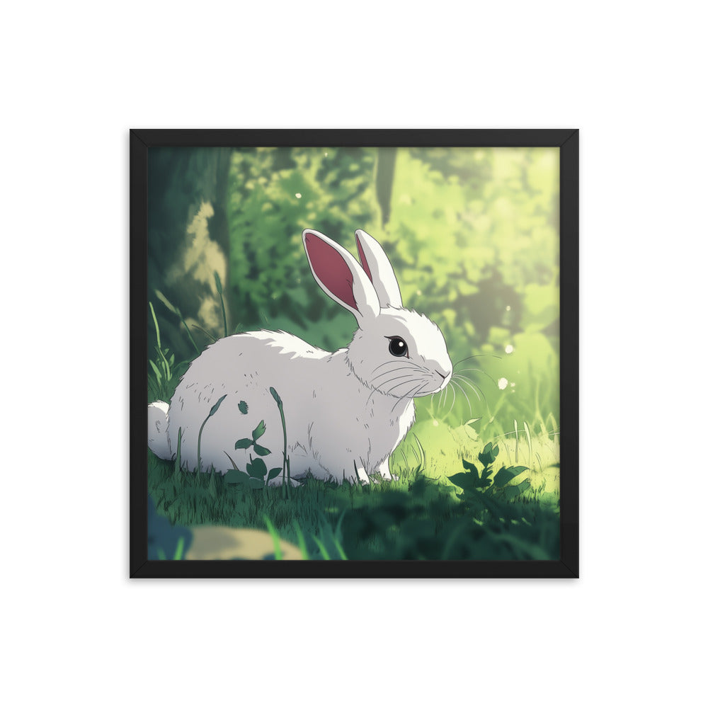 Rabbit Framed poster