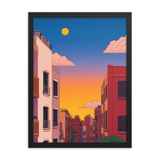 4 Framed poster