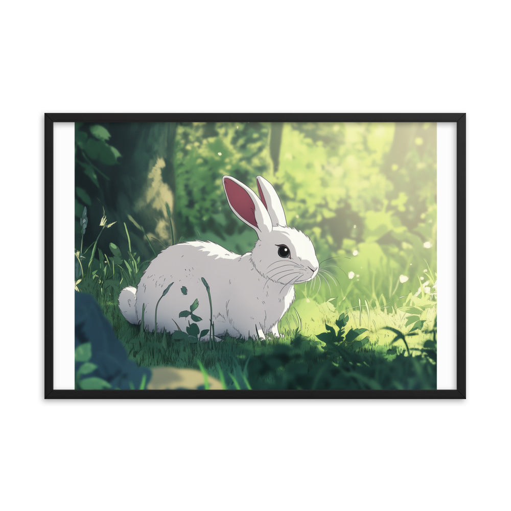 Rabbit Framed poster