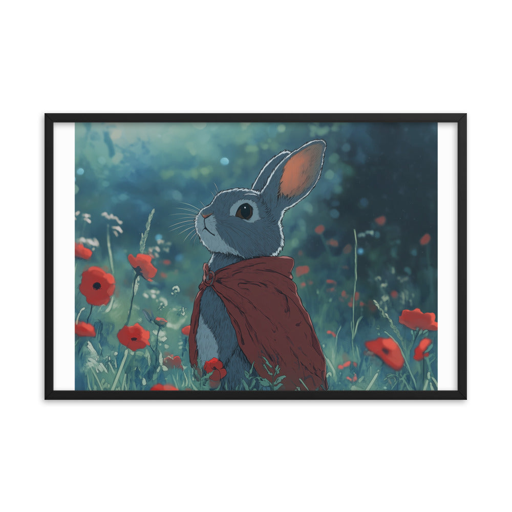 Rabbit 2 Framed poster