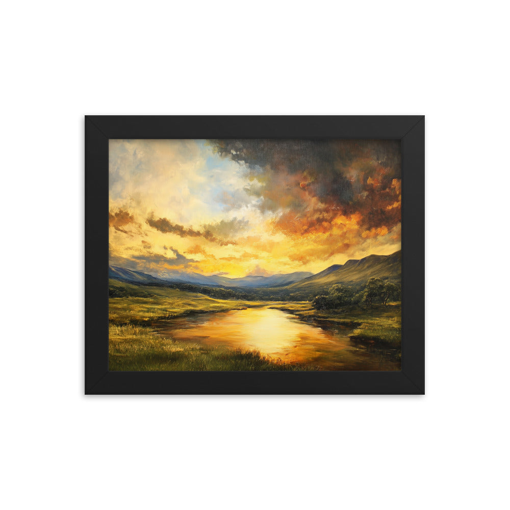 Untitled Landscape 1 framed poster