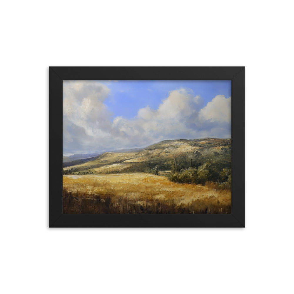 Untitled Landscape 2 framed poster