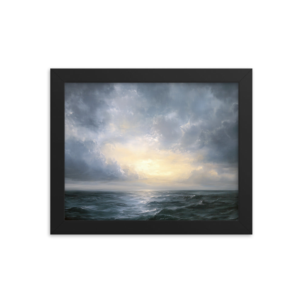 Untitled Seascape 1 Framed poster