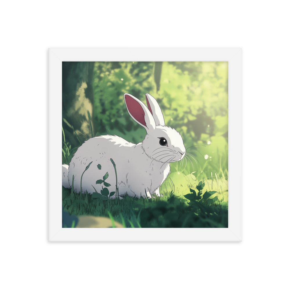 Rabbit Framed poster