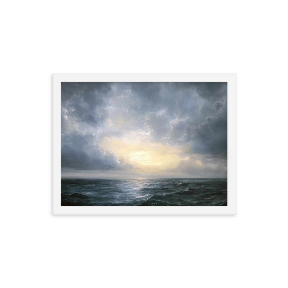 Untitled Seascape 1 Framed poster