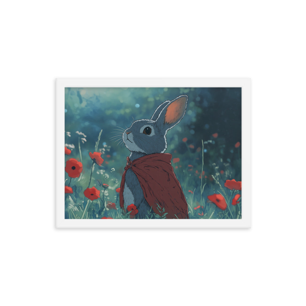 Rabbit 2 Framed poster