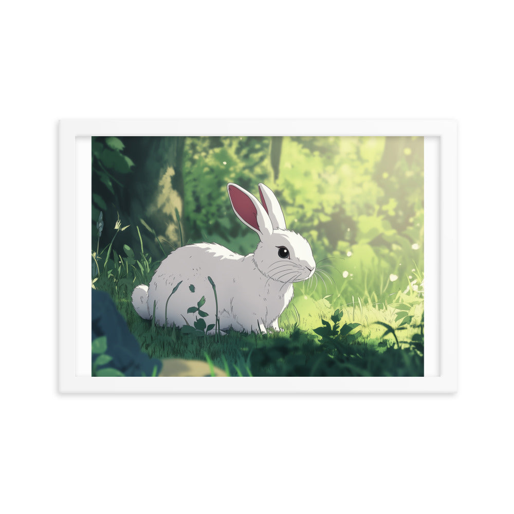 Rabbit Framed poster