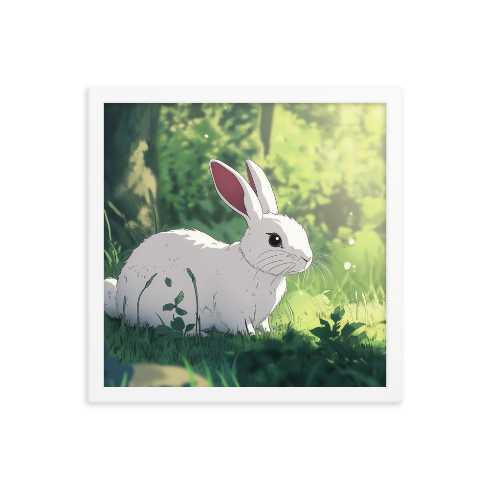 Rabbit Framed poster