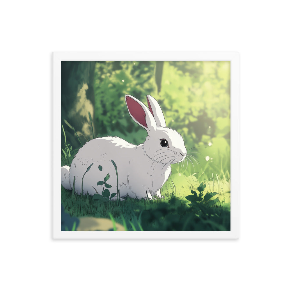 Rabbit Framed poster