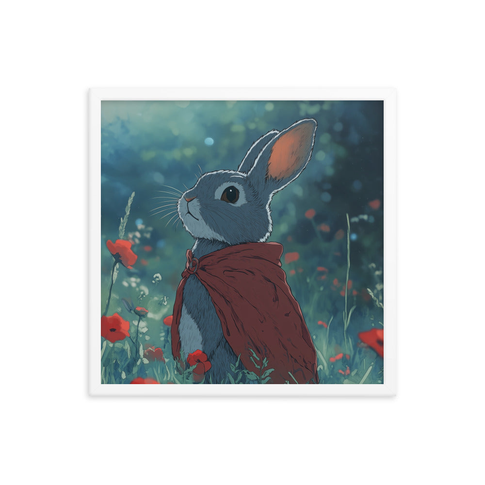 Rabbit 2 Framed poster