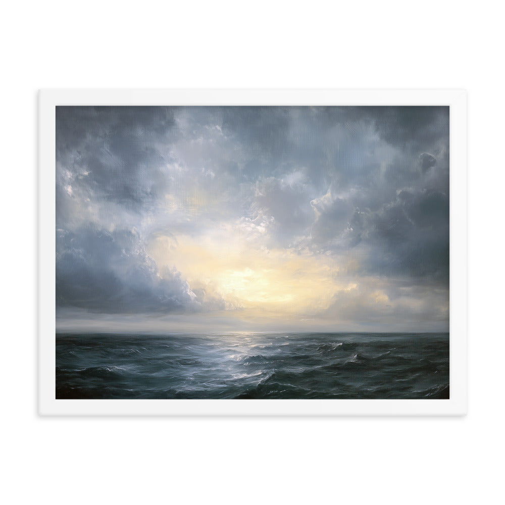 Untitled Seascape 1 Framed poster