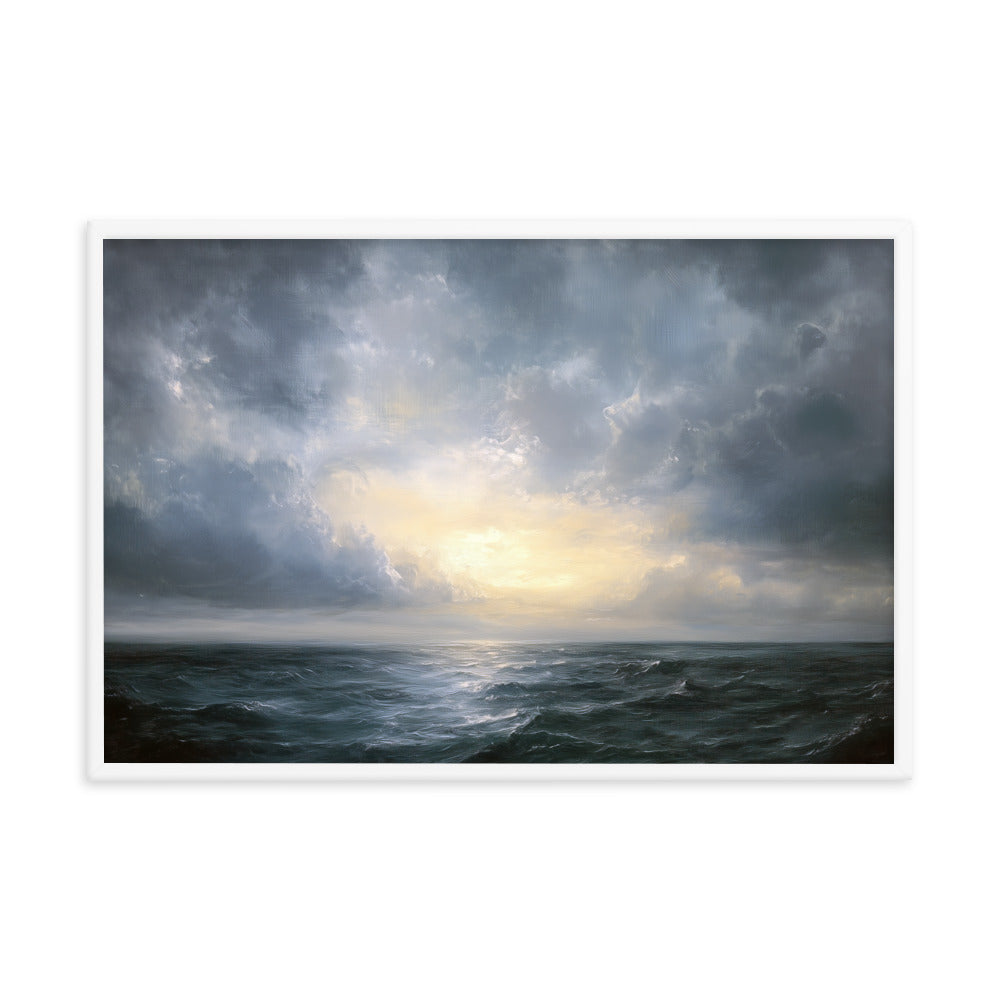 Untitled Seascape 1 Framed poster