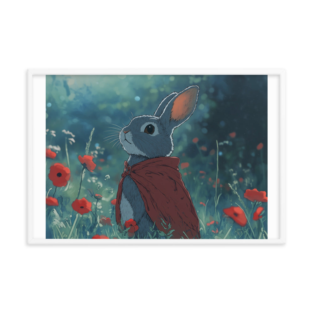 Rabbit 2 Framed poster