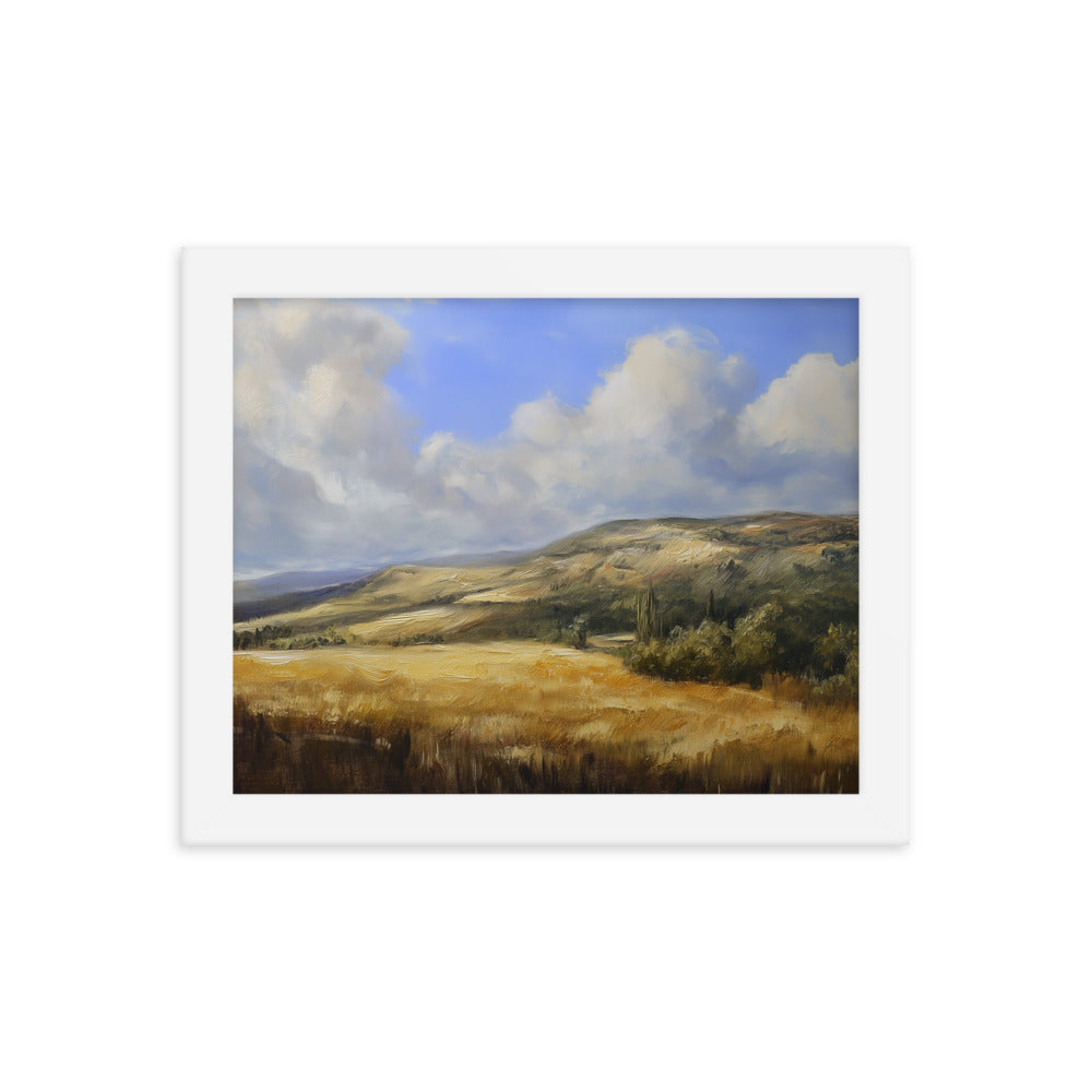 Untitled Landscape 2 framed poster