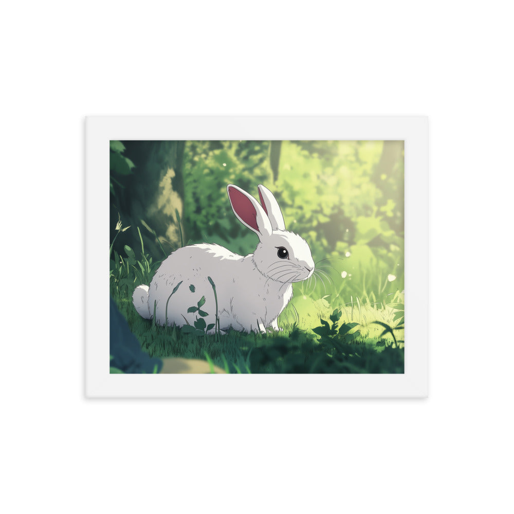 Rabbit Framed poster