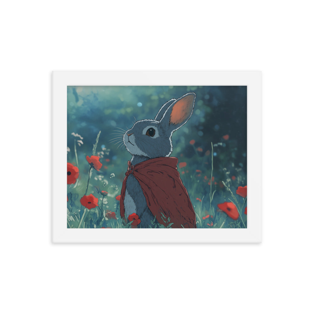 Rabbit 2 Framed poster