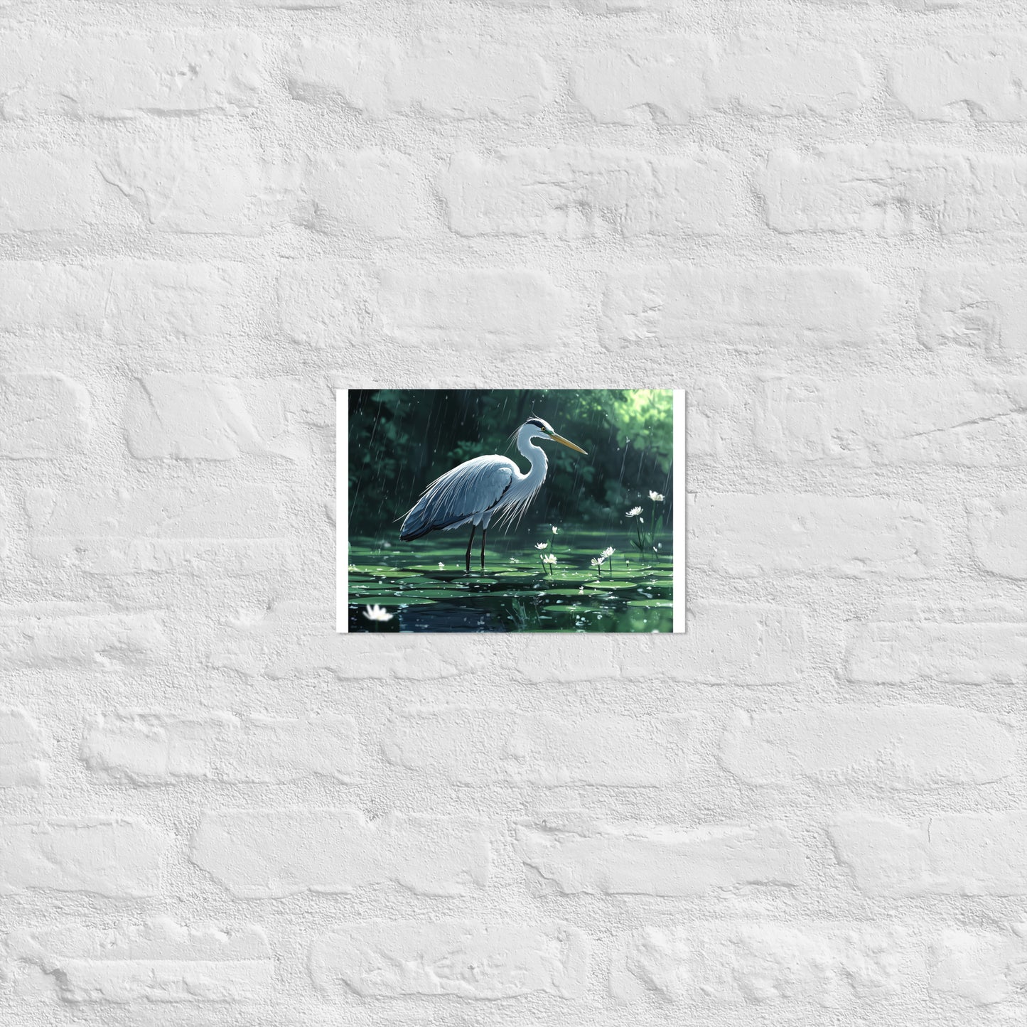 Heron Poster