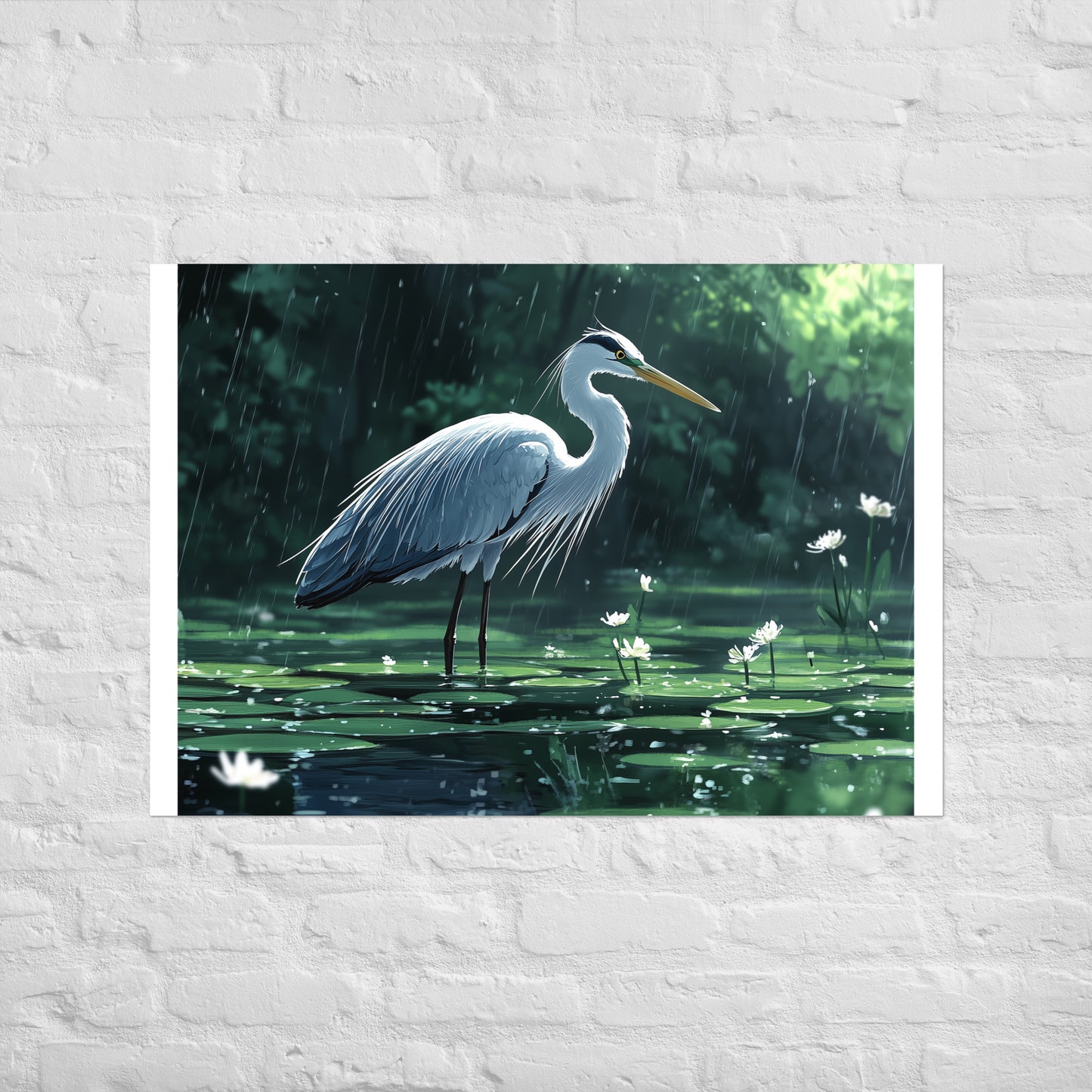 Heron Poster