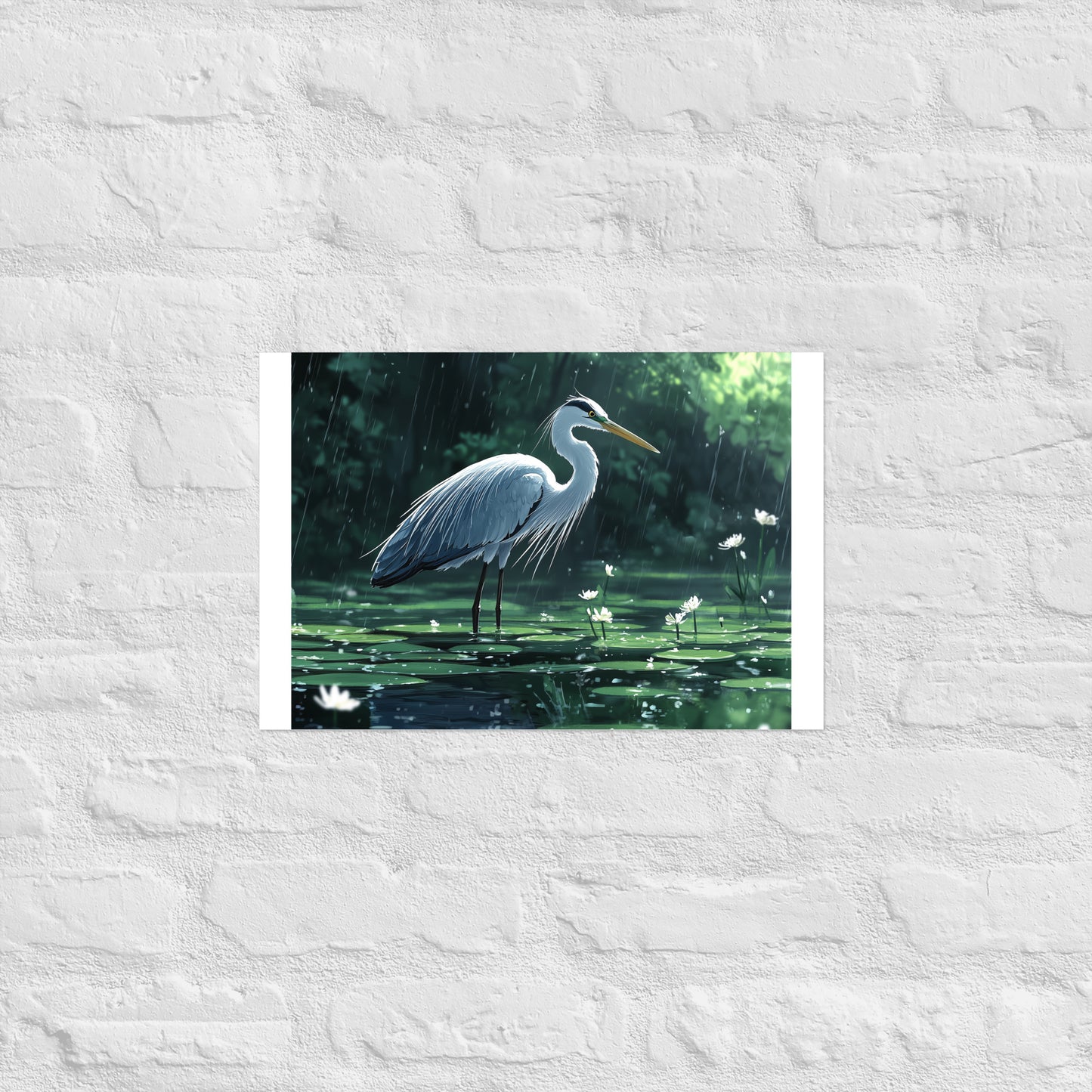 Heron Poster