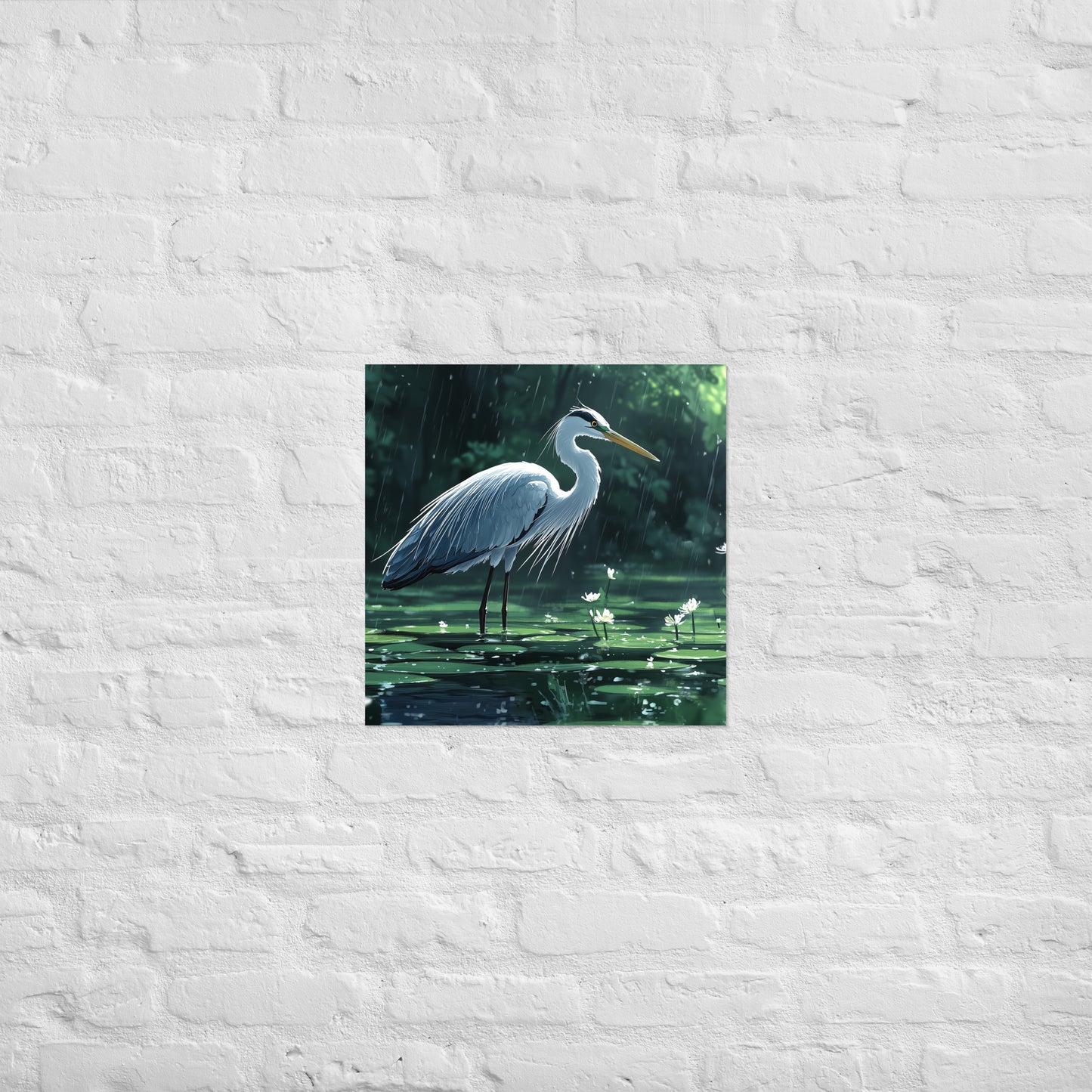 Heron Poster