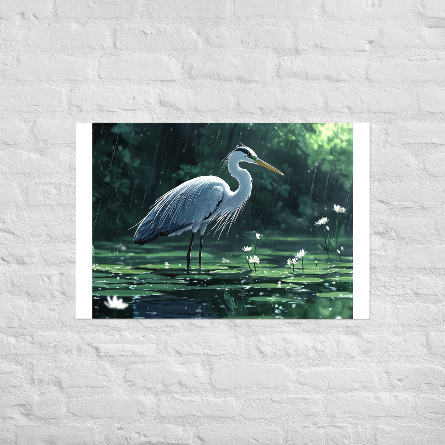 Heron Poster