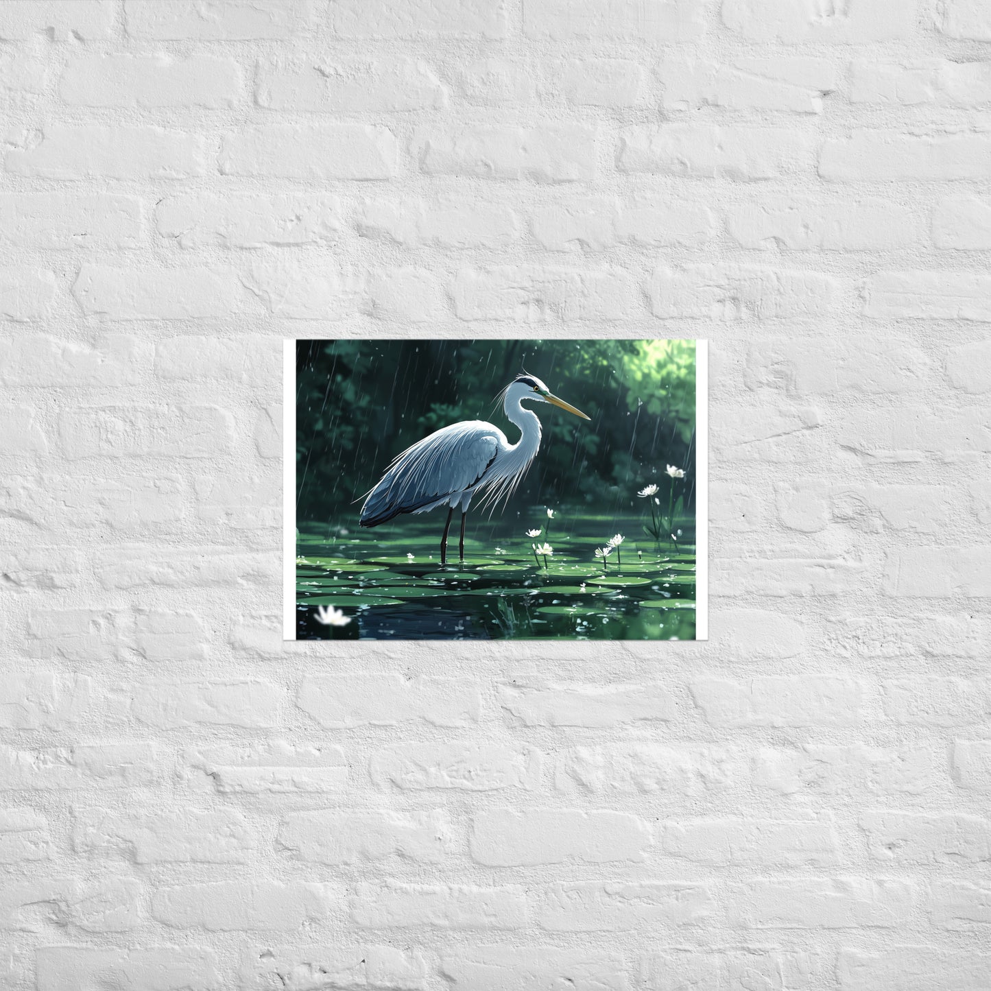 Heron Poster