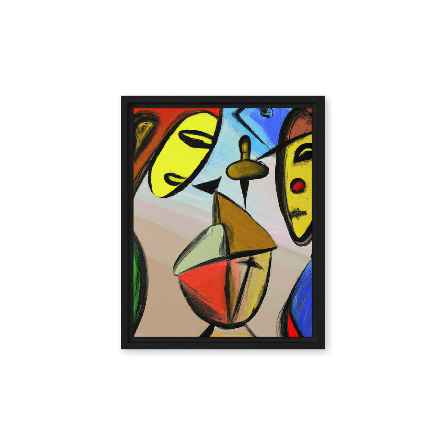 Cubism Framed canvas