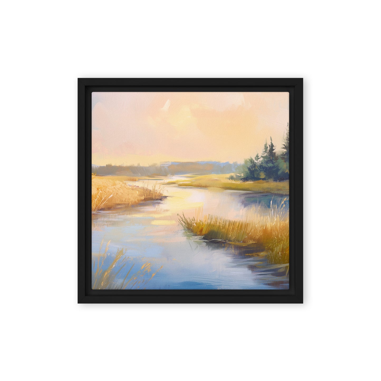 Untitled Landscape 3 framed canvas