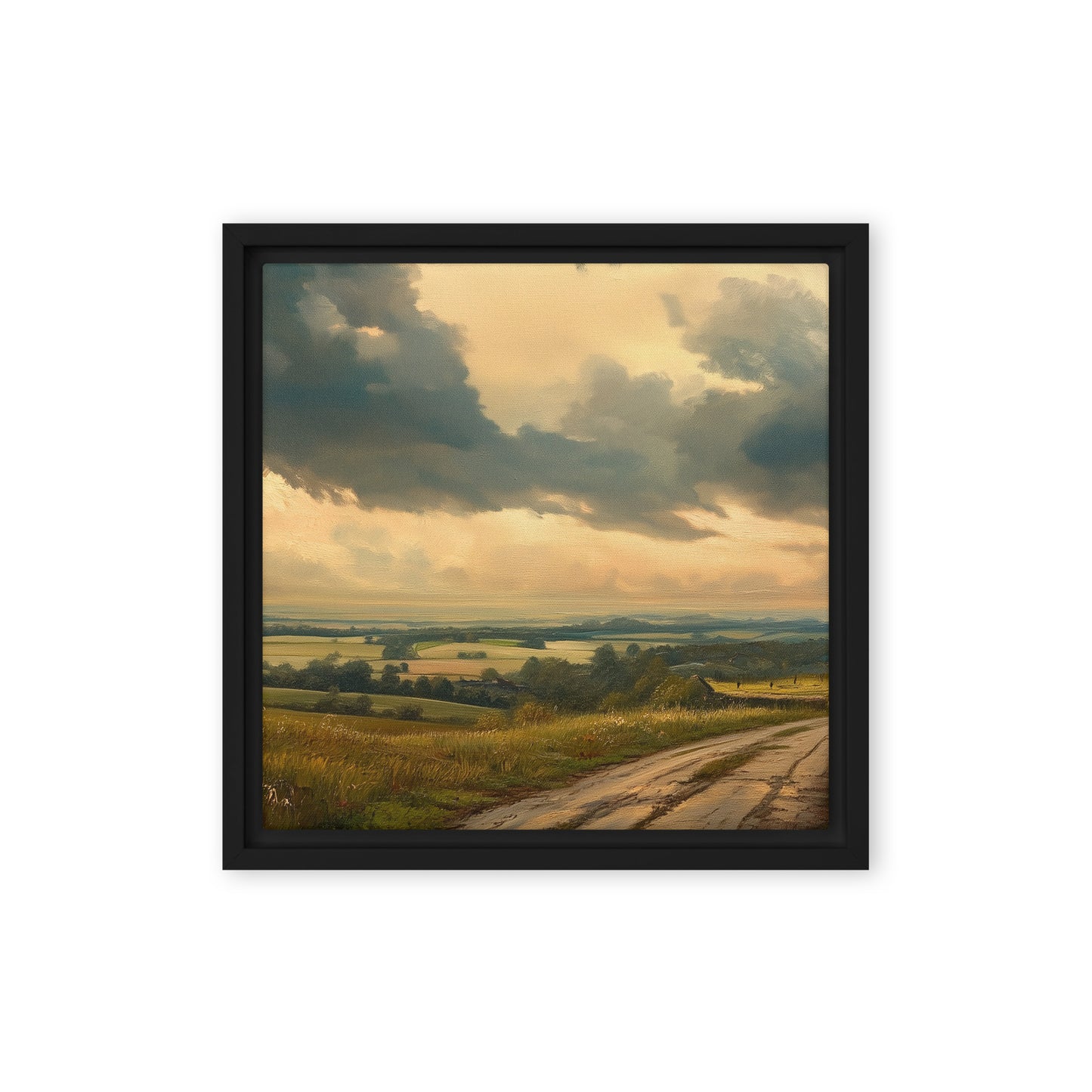 Untitled Landscape 5 Framed canvas